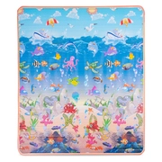 Feltekerhető gyerekszőnyeg inSPORTline Lhotino 150x180x1,5 cm Állatok - puzzle termék 2. képe
