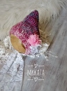 Horgolt baba sapka újszülött fotózásra akciós termékkép 1
