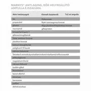 MARNYS Anti-Aging bőrhelyreállító ampulla éjszakára (7x2ml) termék 2. képe