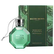 Molton Brown Fürdő és zuhanyzselé Wild Mint & Lavandin Festive Bauble (Bath & Shower Gel) 75 ml akciós termékkép 1