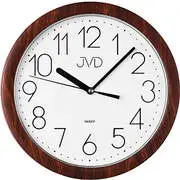 JVD Folyamatos működésű falióra H612 Dark Brown akciós termékkép 1