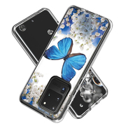 DUAL ART Védőburkolat Samsung Galaxy S20 Ultra BLUE BUTTERFLY termék 2. képe
