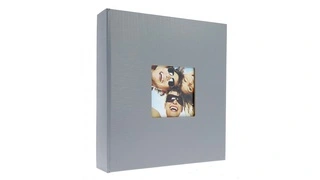 Öntapadós fotóalbum 100s. BASIC szürke akciós termékkép 1