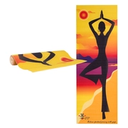 Jóga matrac inSPORTline Medita 173x61x0,3 cm  fű zöld termék 2. képe