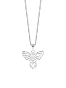 Preciosa Stílusos acél nyaklánc cirkónium kővel Origami Angel Preciosa 7440 00 akciós termékkép 1