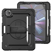 SOLID 360 Tartós burkolat Apple iPad Air 11 2025 / Air 11 2024 fekete akciós termékkép 1