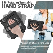 SOLID 360 Tartós burkolat Apple iPad Air 11 2025 / Air 11 2024 fekete termék 2. képe