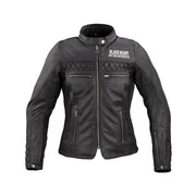 Női motoros bőrkabát W-TEC Black Heart Raptura  XS  fekete akciós termékkép 1