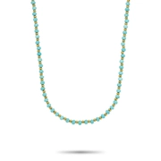 Rebel&Rose Gyöngy nyaklánc Mix Turquoise Gold RR-NL047-G-40 akciós termékkép 1
