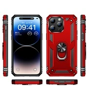 RING tok tartóval Apple iPhone 15 Pro Max piros termék 2. képe