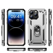 RING tok tartóval Apple iPhone 15 Pro Max ezüsthöz termék 2. képe