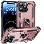 RING tok tartóval Apple iPhone 15 Pro rózsaszín akciós termékkép 1
