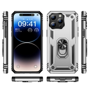 RING tok tartóval Apple iPhone 15 Pro ezüsthöz termék 2. képe