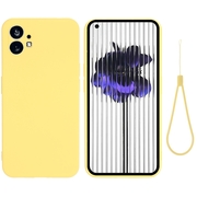 RUBBER Védőburkolat a Nothing Phone 1-hez sárga akciós termékkép 1