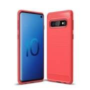 FLEXI TPU burkolat Samsung Galaxy S10 piros akciós termékkép 1