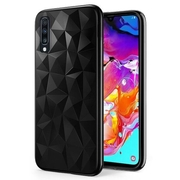 PRISM SERIES TPU burkolat Samsung Galaxy A50 fekete akciós termékkép 1