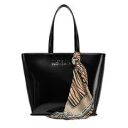  Táska Just Cavalli Chain Foulard 78RA4BH5 ZSB86 Fekete akciós termékkép 1