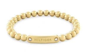 Tommy Hilfiger Aranyozott gyöngy karkötő nőknek Metal Beads 2780935 akciós termékkép 1