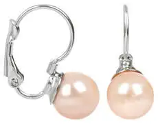 Levien Bájos fülbevaló gyönggyel Pearl Peach akciós termékkép 1