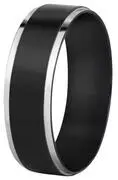 Troli Acél karikagyűrű fekete / ezüst 68 mm akciós termékkép 1