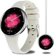 Wotchi AMOLED Smartwatch DM75 – Silver – White akciós termékkép 1