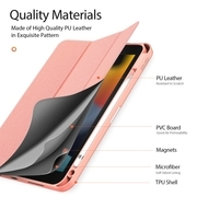 DUX DOMO Flip tok Apple iPad 2025 / iPad 2022 rózsaszín termék 2. képe